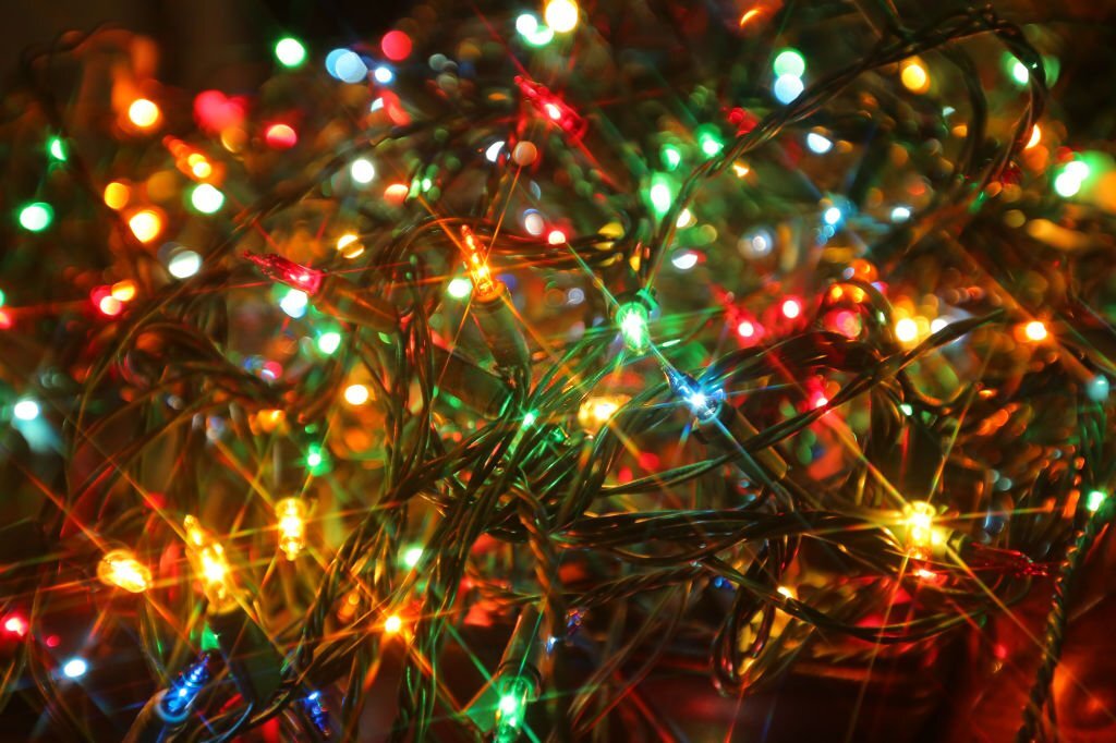 Christmas light color options